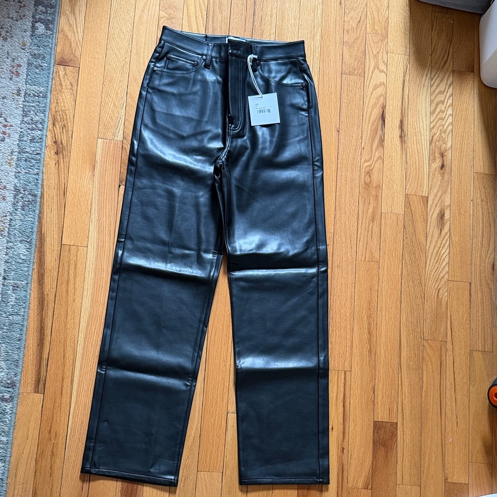 Pistola Black Straight Leg Pants